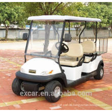 Billiger 4 Sitzer Trojan-Batterie elektrischer Golfwagen preiswerter Golfbuggywagen für Verkauf